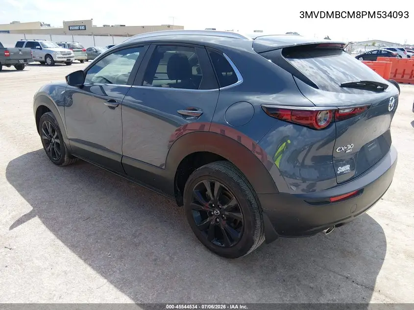 2023 Mazda Cx-30 2.5 S Carbon Edition VIN: 3MVDMBCM8PM534093 Lot: 45544534