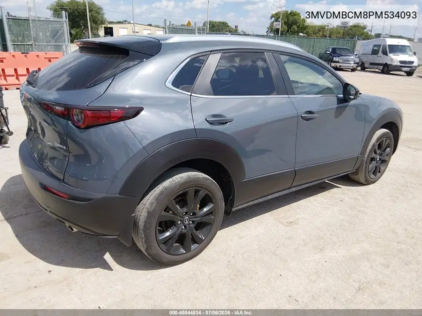 2023 Mazda Cx-30 2.5 S Carbon Edition VIN: 3MVDMBCM8PM534093 Lot: 45544534