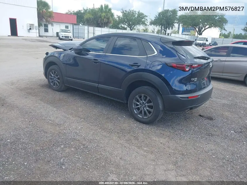 2023 Mazda Cx-30 2.5 S VIN: 3MVDMBAM2PM576827 Lot: 45550135
