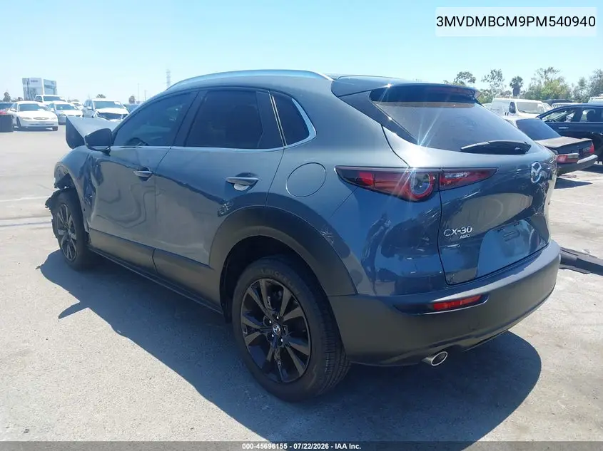 2023 Mazda Cx-30 2.5 S Carbon Edition VIN: 3MVDMBCM9PM540940 Lot: 45696155