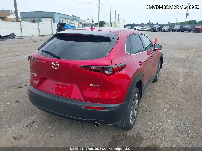 2024 Mazda Cx-30 Gt VIN: 3MVDMBDM2RM648950 Lot: 12644144