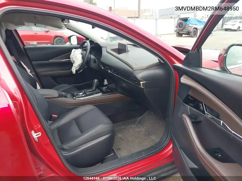 2024 Mazda Cx-30 Gt VIN: 3MVDMBDM2RM648950 Lot: 12644144
