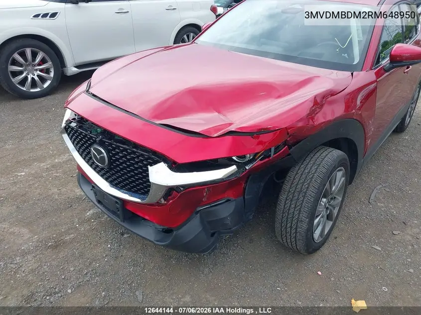2024 Mazda Cx-30 Gt VIN: 3MVDMBDM2RM648950 Lot: 12644144
