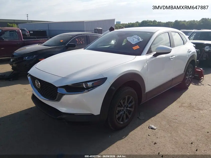 2024 Mazda Cx-30 2.5 S VIN: 3MVDMBAMXRM647887 Lot: 45307754