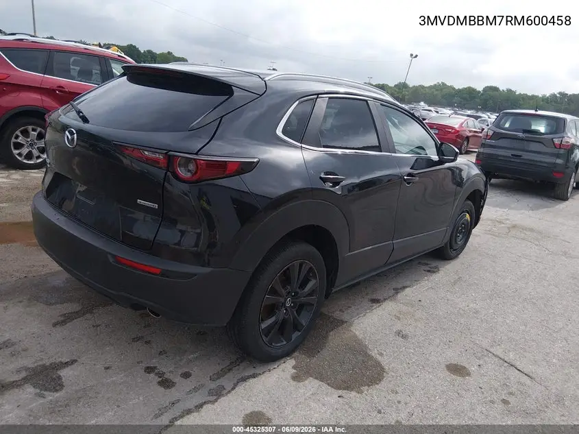 2024 Mazda Cx-30 2.5 S Select Sport VIN: 3MVDMBBM7RM600458 Lot: 45325307