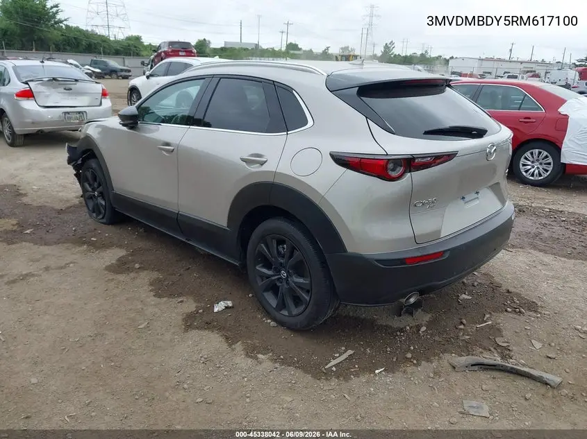 2024 Mazda Cx-30 2.5 Turbo Premium Package VIN: 3MVDMBDY5RM617100 Lot: 45338042
