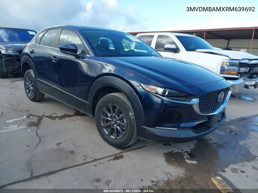 2024 Mazda Cx-30 2.5 S VIN: 3MVDMBAMXRM639692 Lot: 45340973