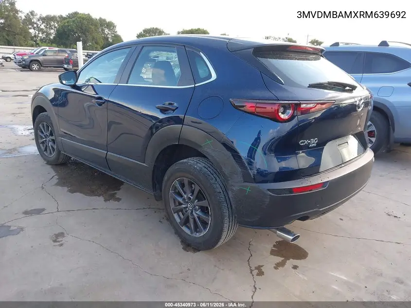 2024 Mazda Cx-30 2.5 S VIN: 3MVDMBAMXRM639692 Lot: 45340973