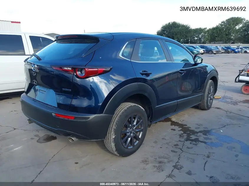 2024 Mazda Cx-30 2.5 S VIN: 3MVDMBAMXRM639692 Lot: 45340973