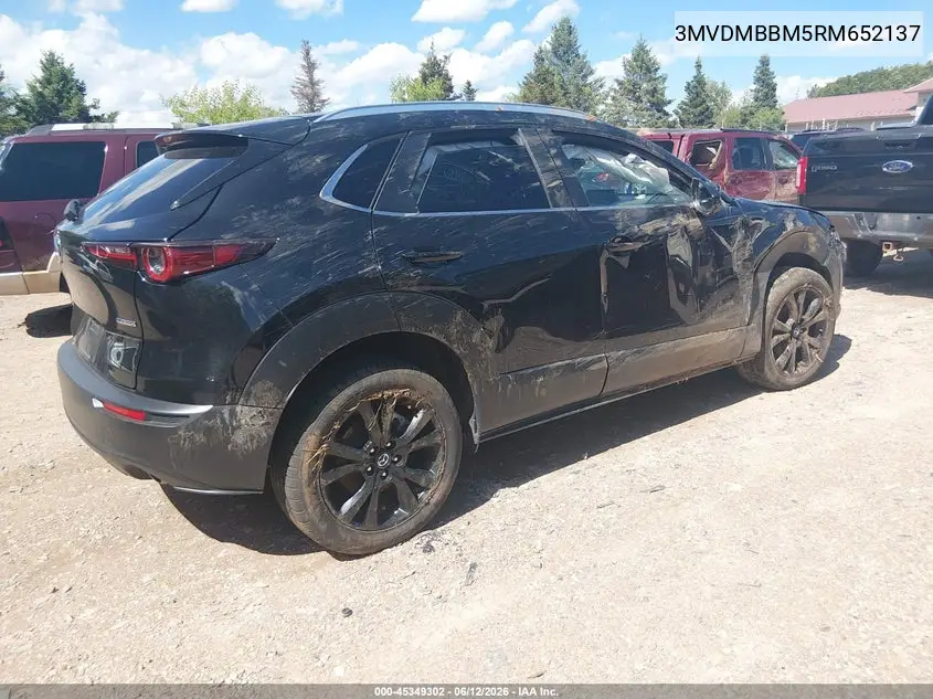 2024 Mazda Cx-30 2.5 S Select Sport VIN: 3MVDMBBM5RM652137 Lot: 45349302