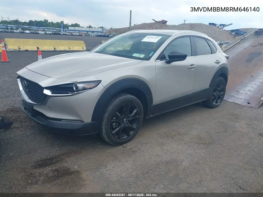 2024 Mazda Cx-30 2.5 S Select Sport VIN: 3MVDMBBM8RM646140 Lot: 45352357