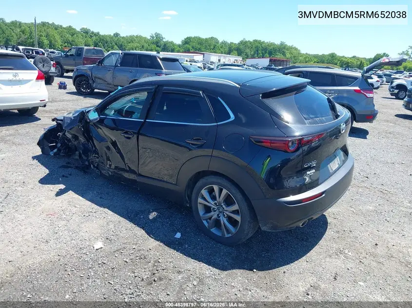 2024 Mazda Cx-30 2.5 S Preferred Package VIN: 3MVDMBCM5RM652038 Lot: 45398797