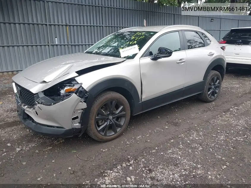 2024 Mazda Cx-30 2.5 S Select Sport VIN: 3MVDMBBMXRM661481 Lot: 45524978
