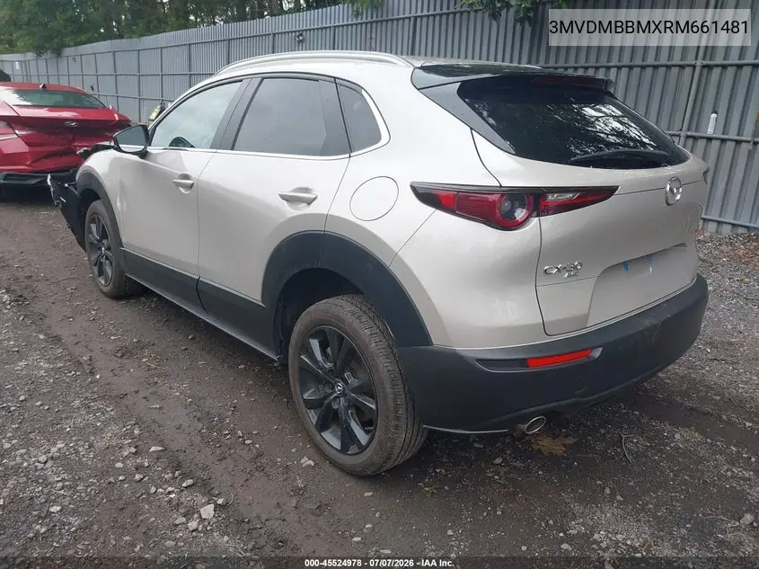 2024 Mazda Cx-30 2.5 S Select Sport VIN: 3MVDMBBMXRM661481 Lot: 45524978