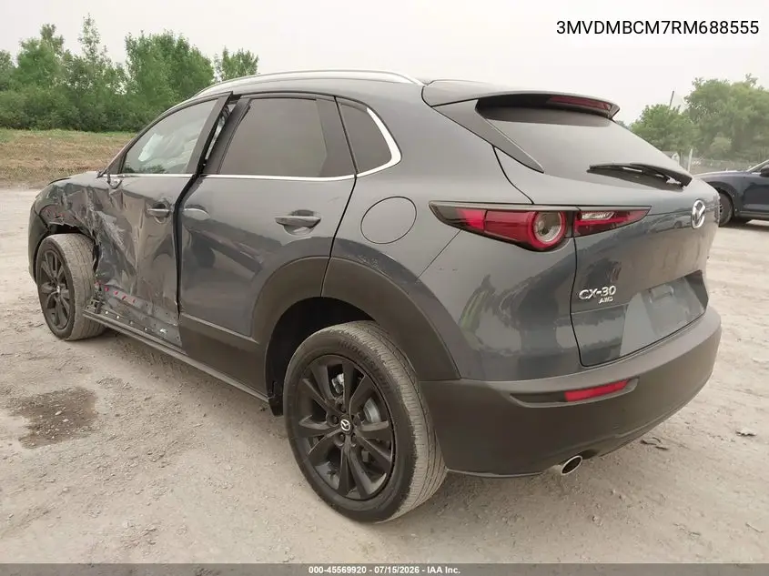 2024 Mazda Cx-30 2.5 S Carbon Edition VIN: 3MVDMBCM7RM688555 Lot: 45569920