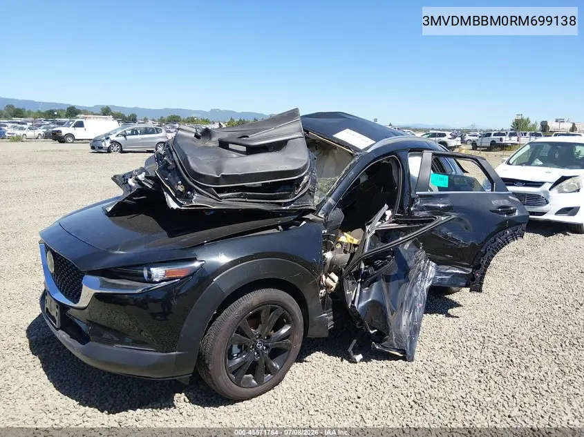 2024 Mazda Cx-30 2.5 S Select Sport VIN: 3MVDMBBM0RM699138 Lot: 45571764