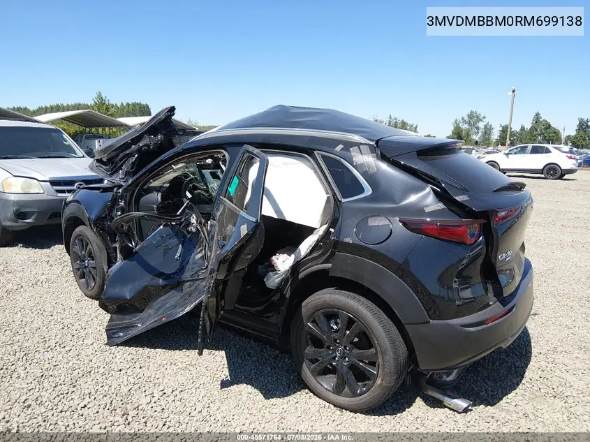 2024 Mazda Cx-30 2.5 S Select Sport VIN: 3MVDMBBM0RM699138 Lot: 45571764
