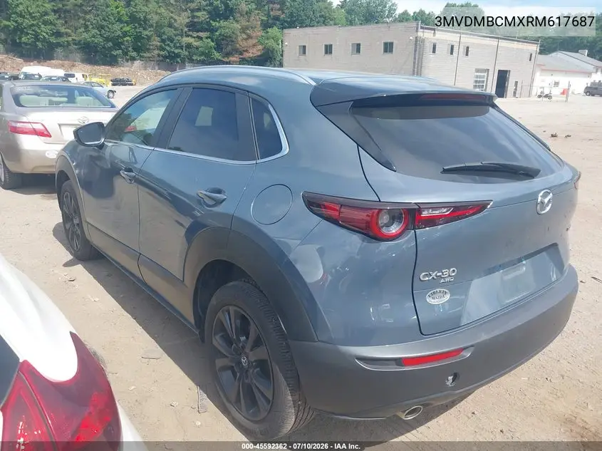 2024 Mazda Cx-30 Preferred VIN: 3MVDMBCMXRM617687 Lot: 45592362