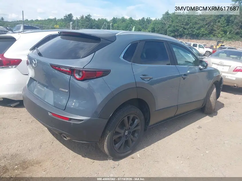 2024 Mazda Cx-30 Preferred VIN: 3MVDMBCMXRM617687 Lot: 45592362
