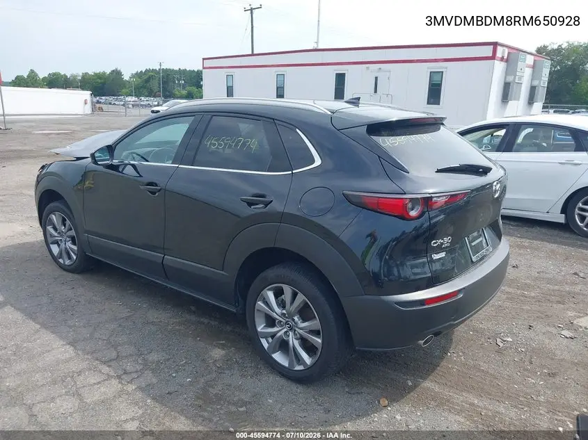 2024 Mazda Cx-30 2.5 S Premium Package VIN: 3MVDMBDM8RM650928 Lot: 45594774