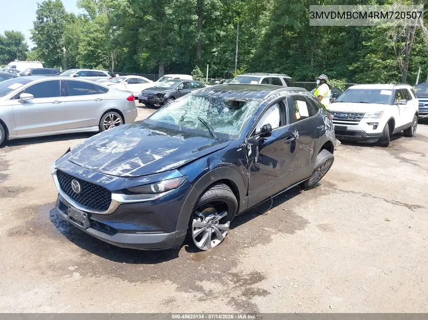 2024 Mazda Cx-30 2.5 S Preferred Package VIN: 3MVDMBCM4RM720507 Lot: 45625134