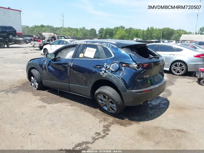 2024 Mazda Cx-30 2.5 S Preferred Package VIN: 3MVDMBCM4RM720507 Lot: 45625134