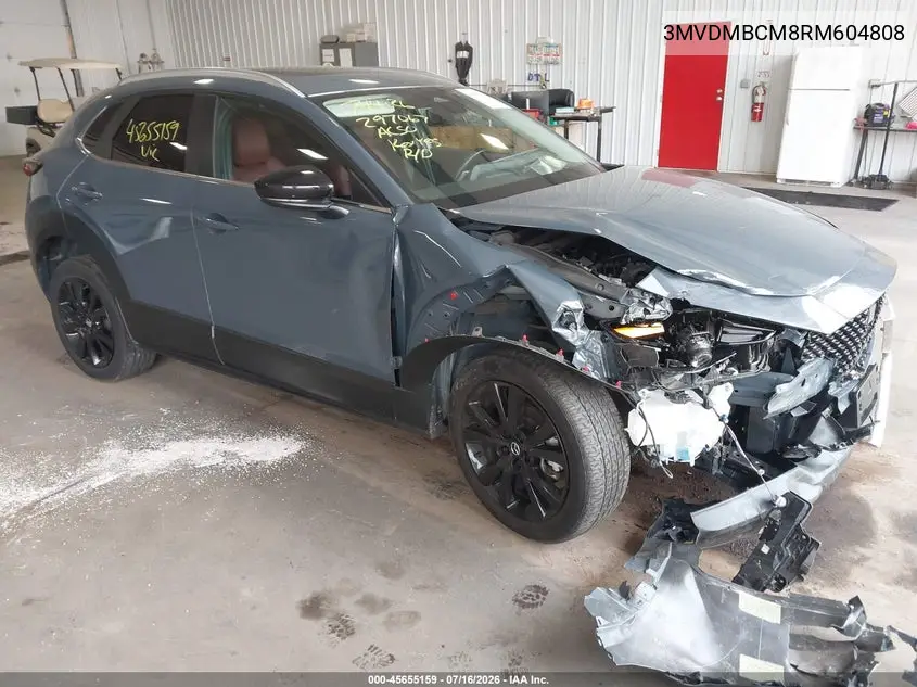 2024 Mazda Cx-30 2.5 S Carbon Edition VIN: 3MVDMBCM8RM604808 Lot: 45655159