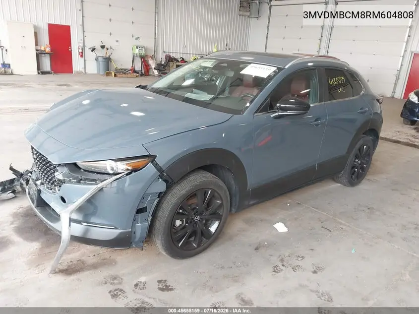 2024 Mazda Cx-30 2.5 S Carbon Edition VIN: 3MVDMBCM8RM604808 Lot: 45655159