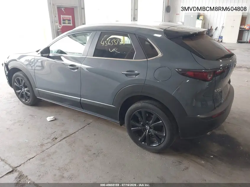 2024 Mazda Cx-30 2.5 S Carbon Edition VIN: 3MVDMBCM8RM604808 Lot: 45655159