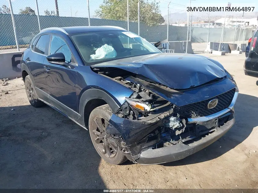 2024 Mazda Cx-30 2.5 S Select Sport VIN: 3MVDMBBM1RM664897 Lot: 45667277