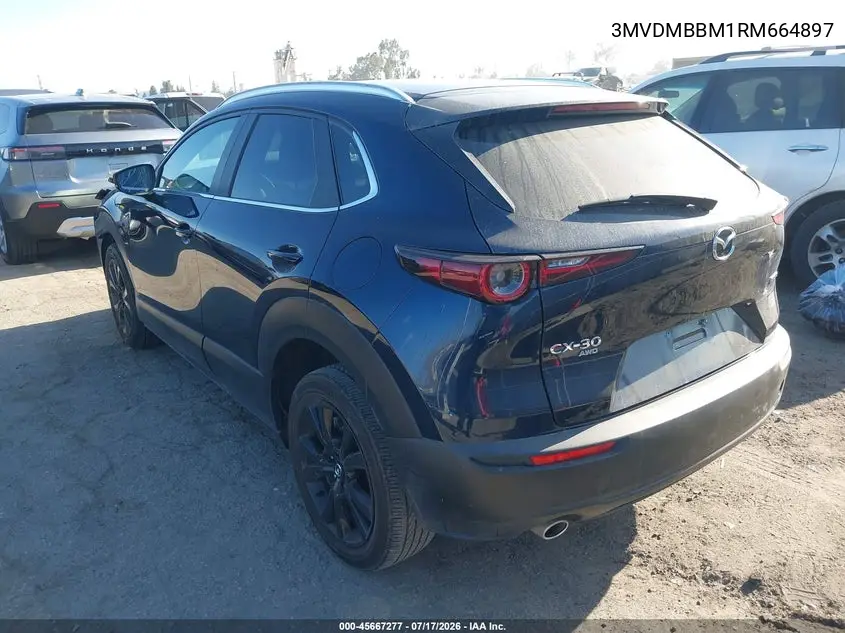 2024 Mazda Cx-30 2.5 S Select Sport VIN: 3MVDMBBM1RM664897 Lot: 45667277
