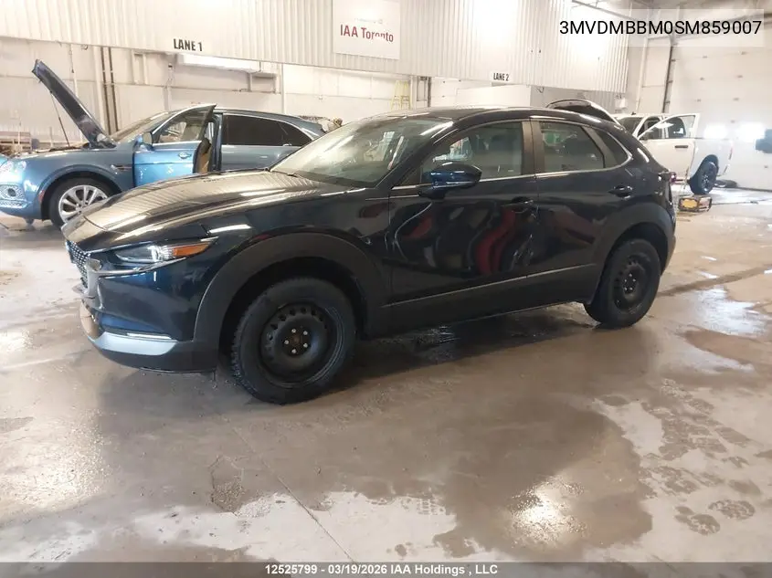 2025 Mazda Cx-30 Select VIN: 3MVDMBBM0SM859007 Lot: 12525799