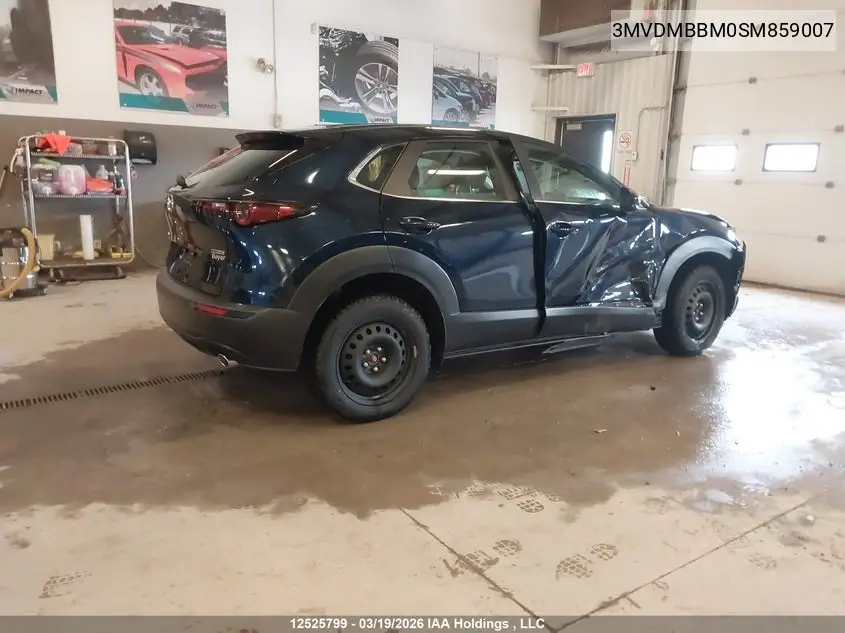 2025 Mazda Cx-30 Select VIN: 3MVDMBBM0SM859007 Lot: 12525799
