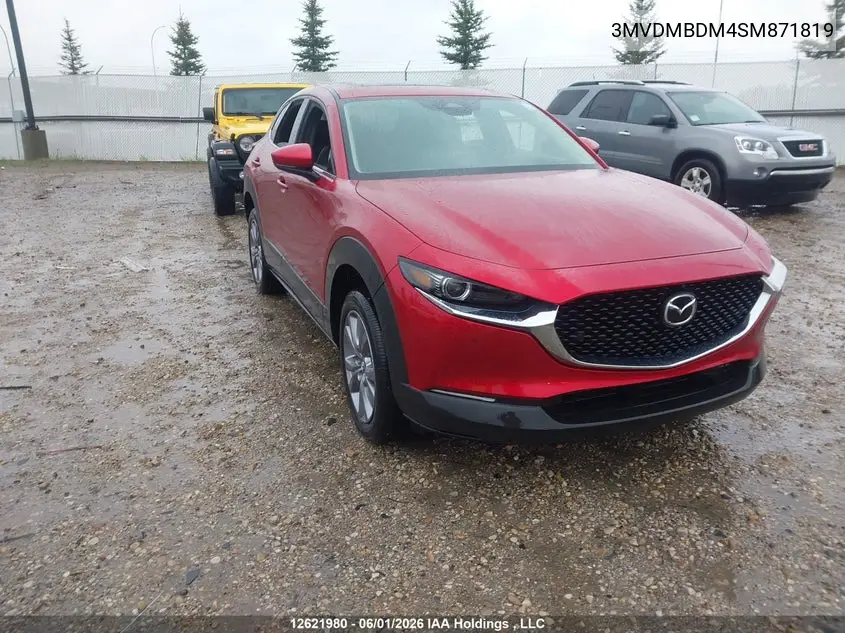 2025 Mazda Cx-30 Premium VIN: 3MVDMBDM4SM871819 Lot: 12621980
