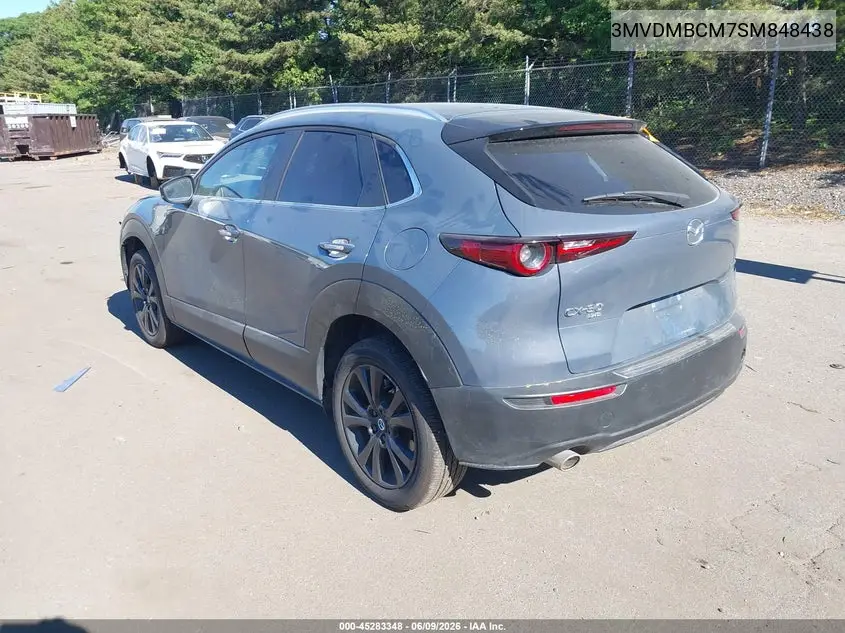 2025 Mazda Cx-30 2.5 S Carbon Edition VIN: 3MVDMBCM7SM848438 Lot: 45283348