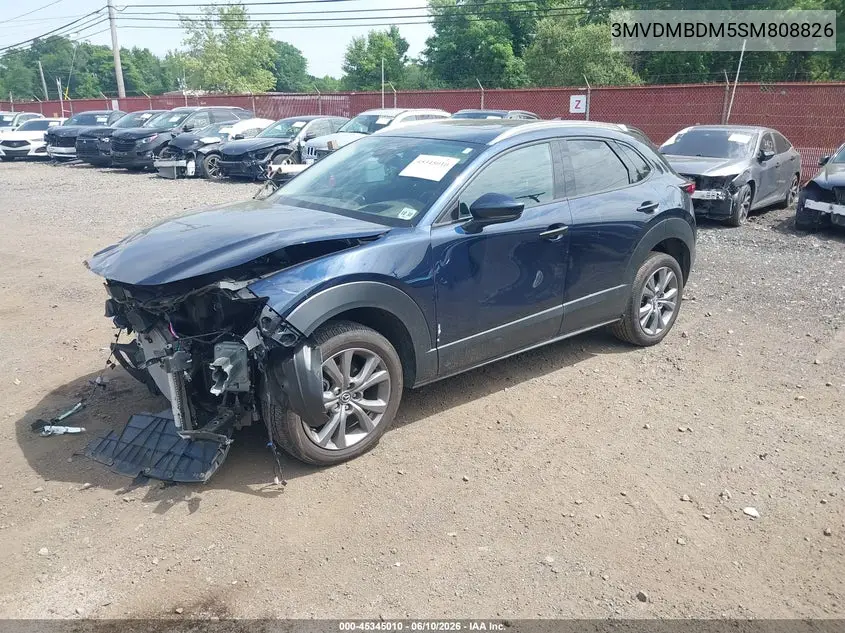 2025 Mazda Cx-30 2.5 S Premium Package VIN: 3MVDMBDM5SM808826 Lot: 45345010