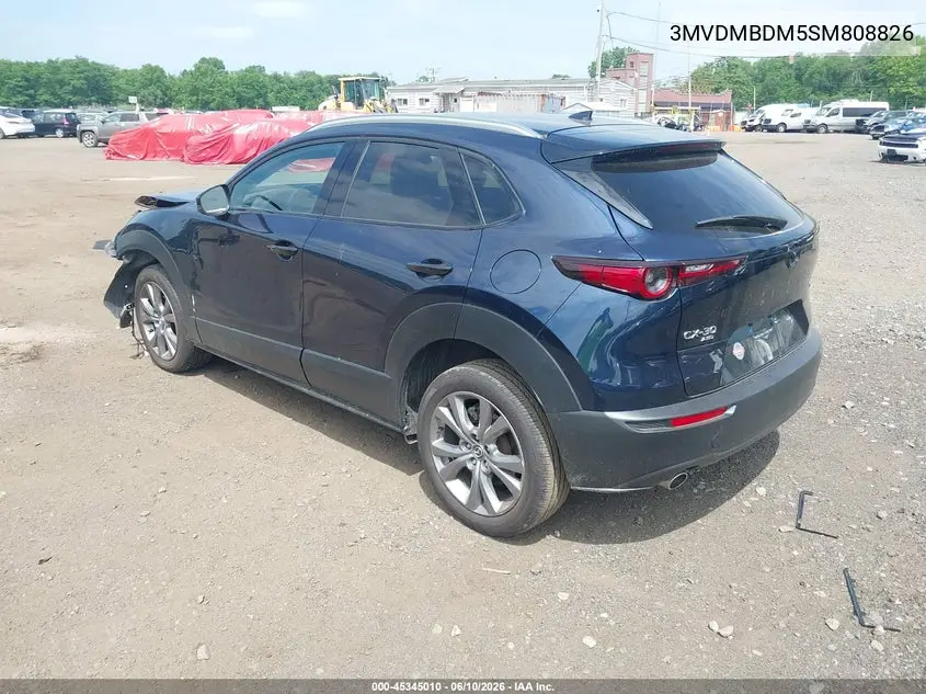 2025 Mazda Cx-30 2.5 S Premium Package VIN: 3MVDMBDM5SM808826 Lot: 45345010