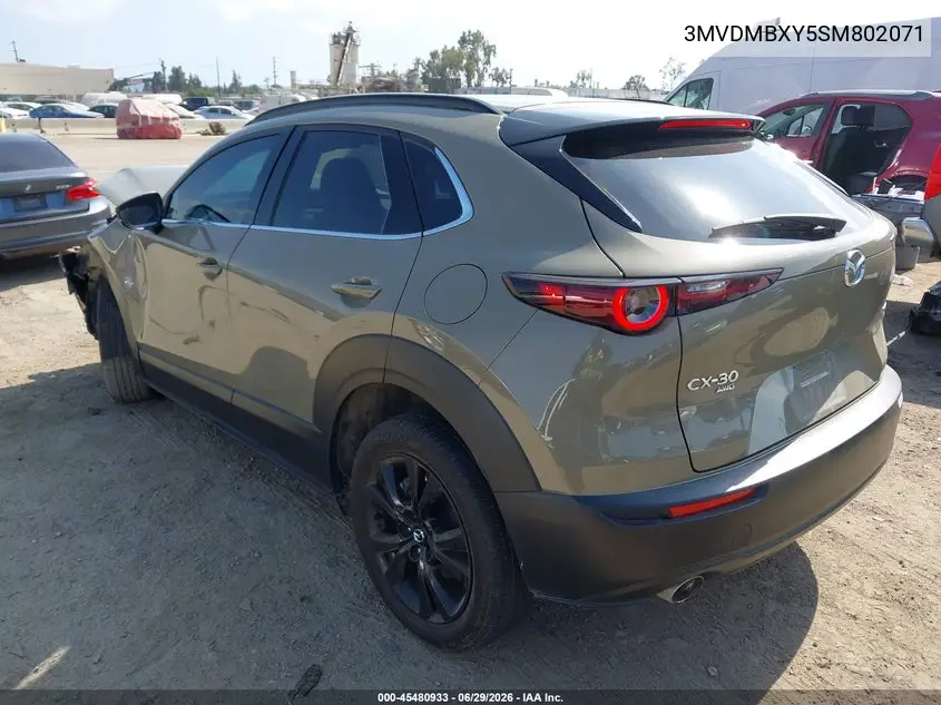 2025 Mazda Cx-30 2.5 Carbon Turbo VIN: 3MVDMBXY5SM802071 Lot: 45480933