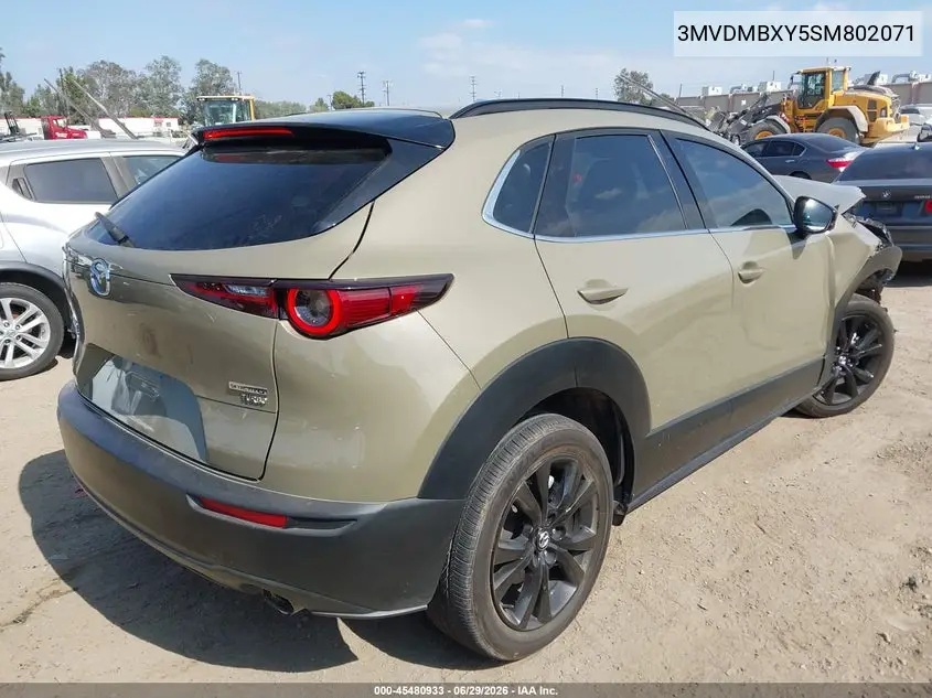2025 Mazda Cx-30 2.5 Carbon Turbo VIN: 3MVDMBXY5SM802071 Lot: 45480933