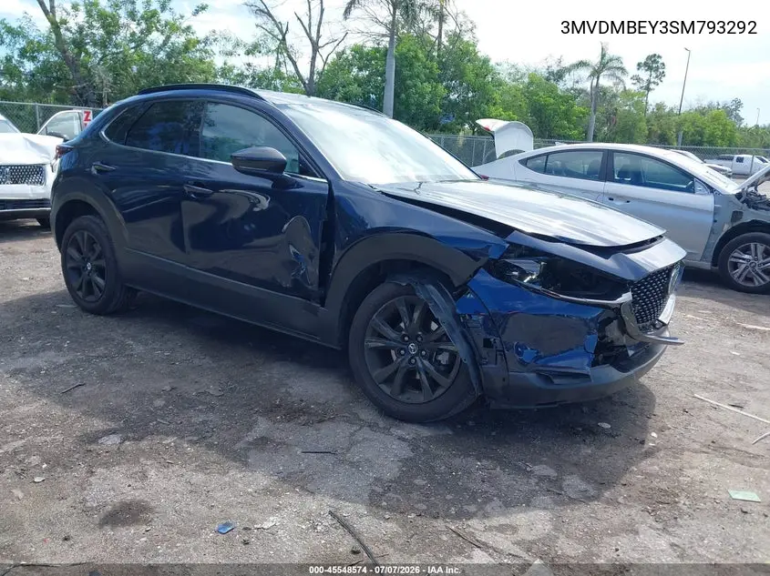 2025 Mazda Cx-30 2.5 Turbo Premium Plus Package VIN: 3MVDMBEY3SM793292 Lot: 45548574