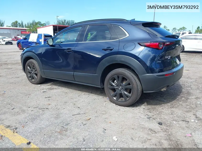 2025 Mazda Cx-30 2.5 Turbo Premium Plus Package VIN: 3MVDMBEY3SM793292 Lot: 45548574