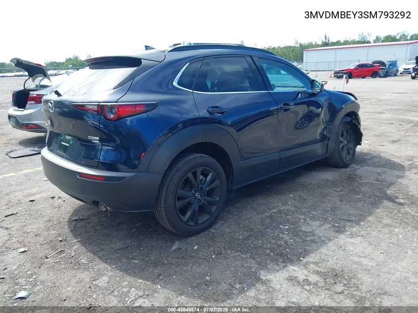 2025 Mazda Cx-30 2.5 Turbo Premium Plus Package VIN: 3MVDMBEY3SM793292 Lot: 45548574
