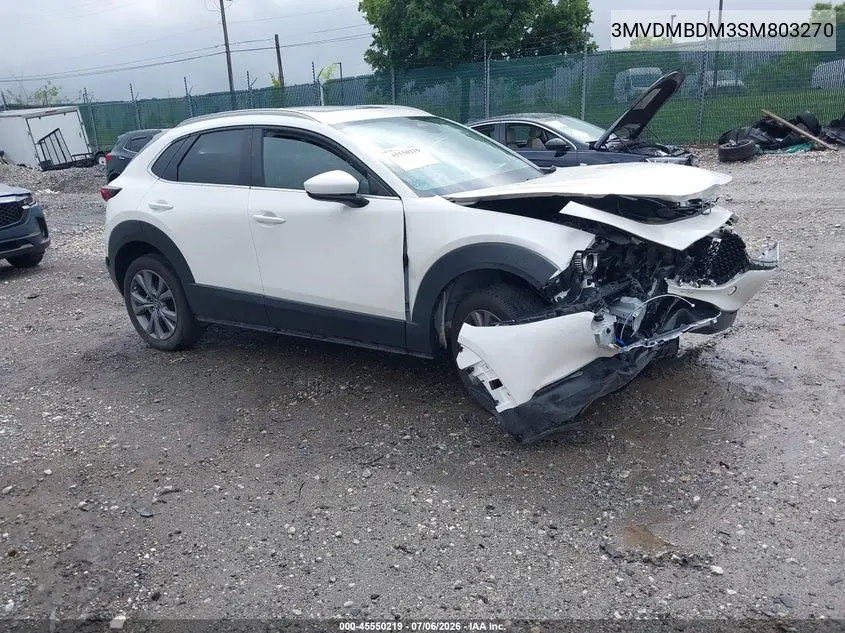2025 Mazda Cx-30 2.5 S Premium Package VIN: 3MVDMBDM3SM803270 Lot: 45550219