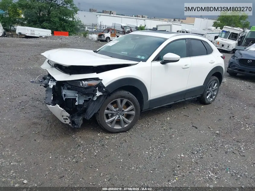 2025 Mazda Cx-30 2.5 S Premium Package VIN: 3MVDMBDM3SM803270 Lot: 45550219