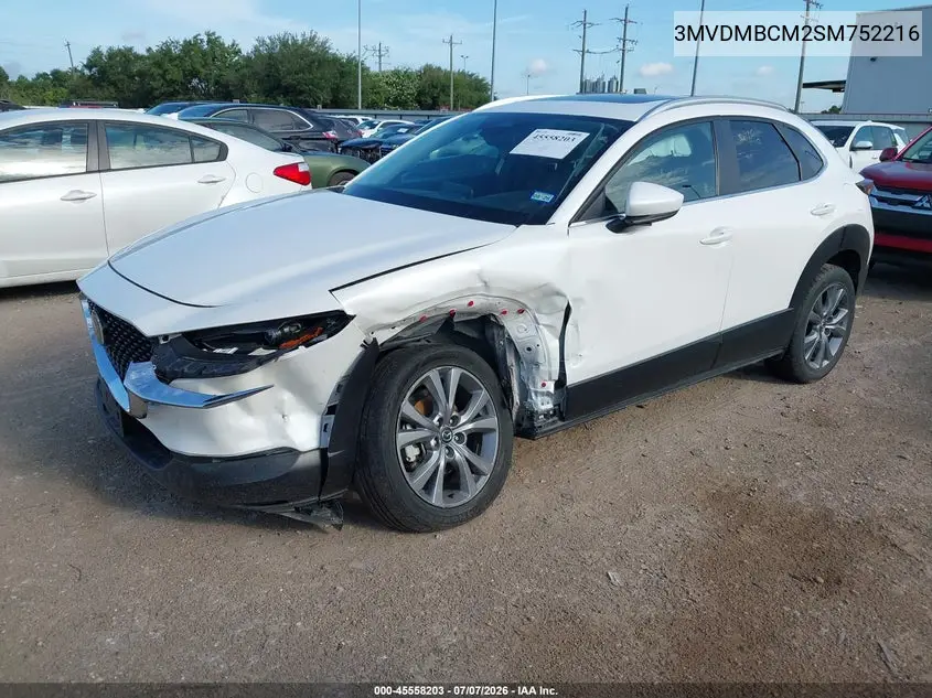 2025 Mazda Cx-30 2.5 S Preferred Package VIN: 3MVDMBCM2SM752216 Lot: 45558203