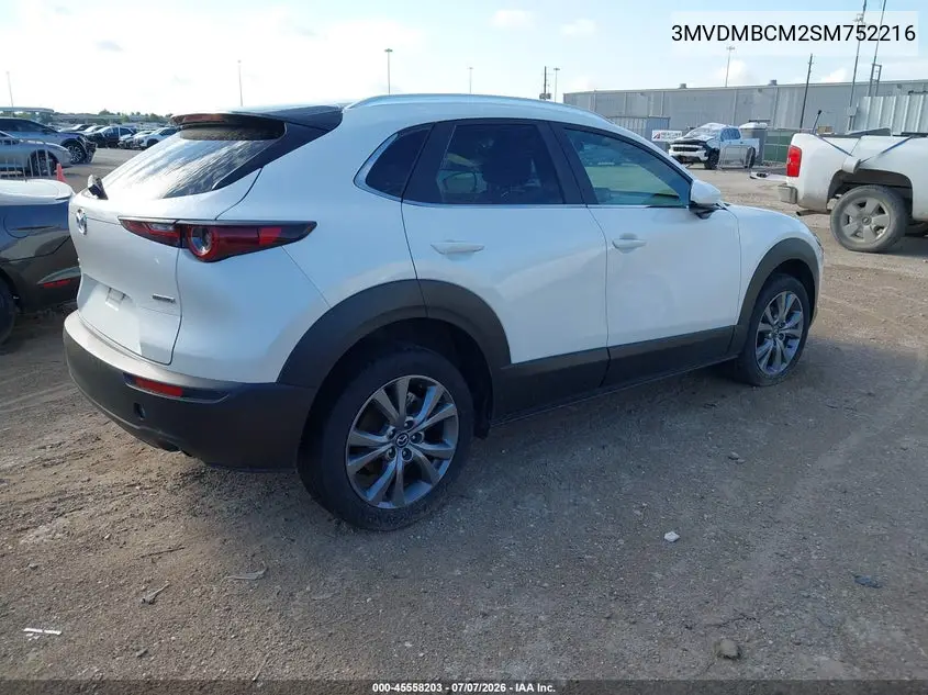 2025 Mazda Cx-30 2.5 S Preferred Package VIN: 3MVDMBCM2SM752216 Lot: 45558203