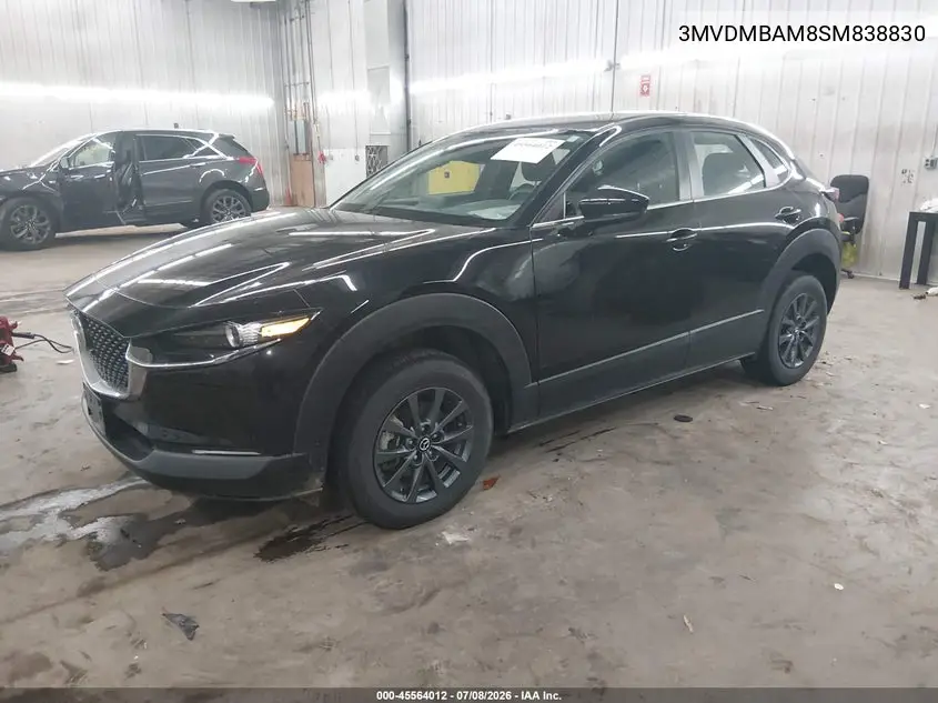 2025 Mazda Cx-30 2.5 S VIN: 3MVDMBAM8SM838830 Lot: 45564012