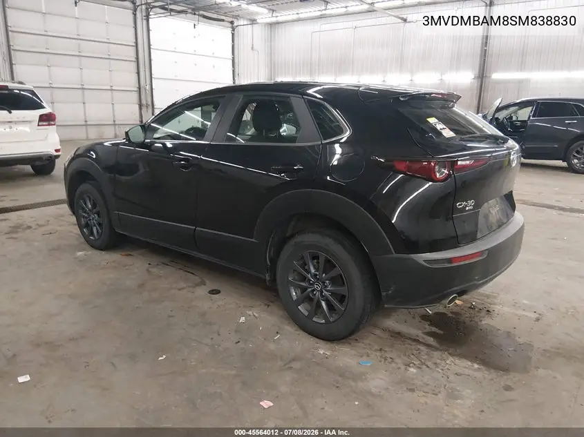 2025 Mazda Cx-30 2.5 S VIN: 3MVDMBAM8SM838830 Lot: 45564012