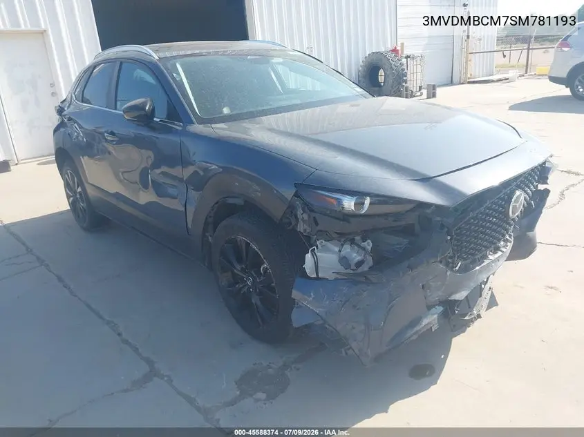 2025 Mazda Cx-30 2.5 S Carbon Edition VIN: 3MVDMBCM7SM781193 Lot: 45588374