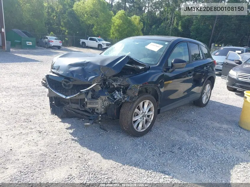 2013 Mazda Cx-5 Grand Touring VIN: JM3KE2DE8D0108150 Lot: 45507682